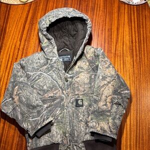 Carhartt Kids Mossyoak Camo Jacket size XS (6)